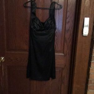 Black cocktail dress